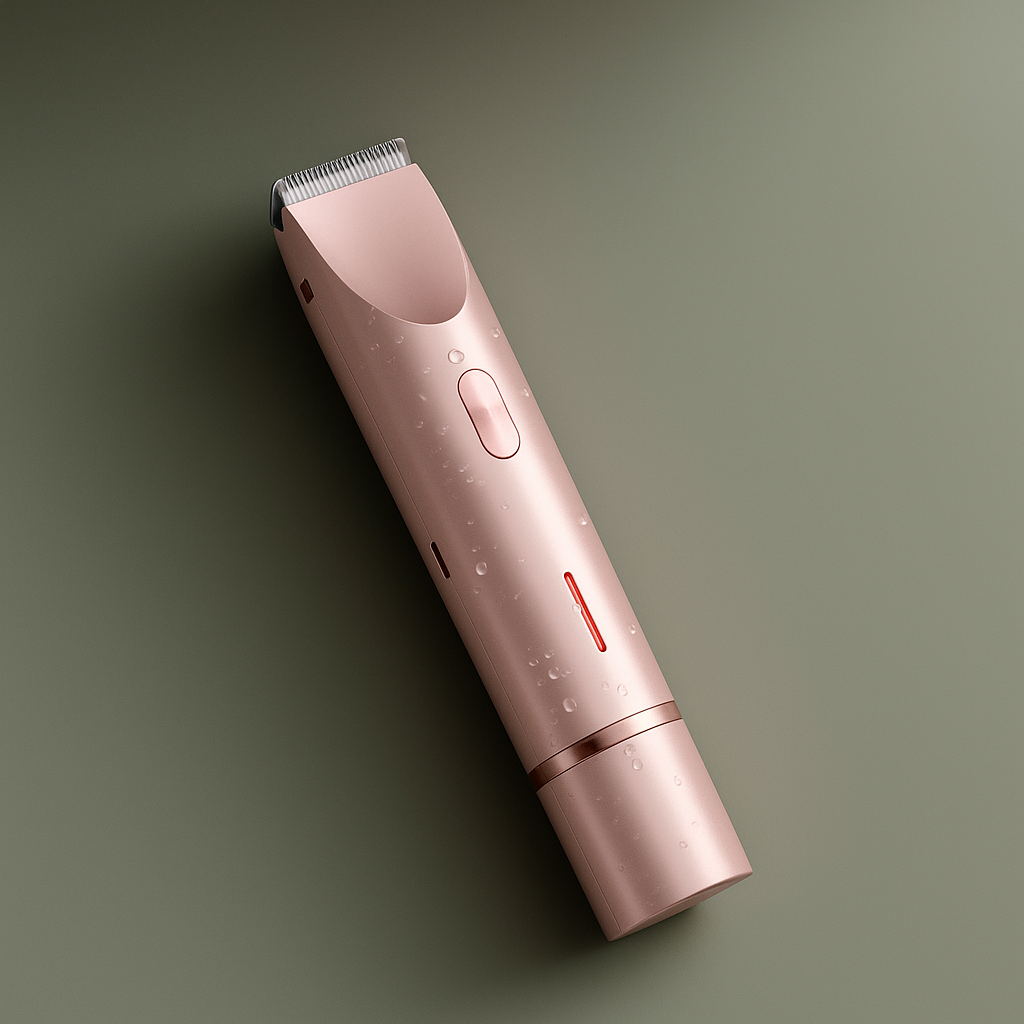 2025 Waterproof Rechargeable Electric Shaver Mini Women Bikini Trimmer Body Hair Remover Mini Double Headed Electric Epilator