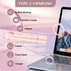 2025 Waterproof Rechargeable Electric Shaver Mini Women Bikini Trimmer Body Hair Remover Mini Double Headed Electric Epilator